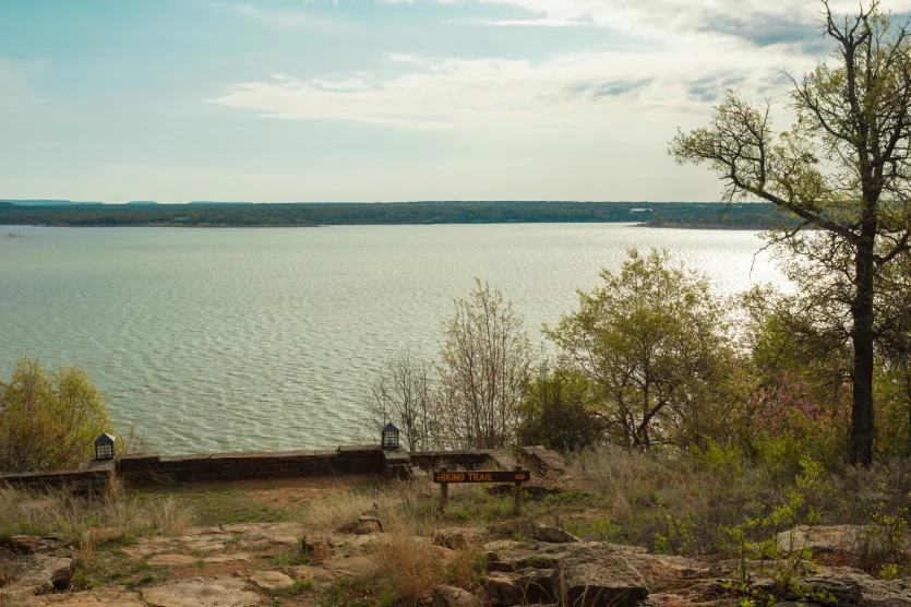 Lake state park, Brownwood Texas, nature landscape